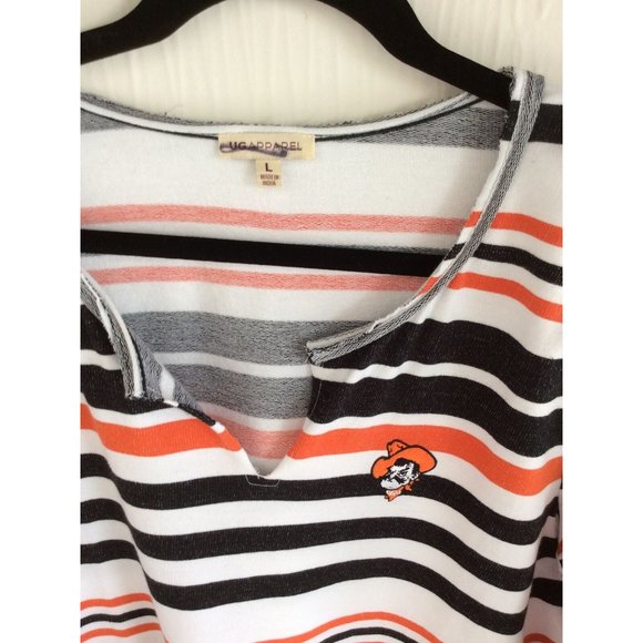 NWOT Oklahoma State NCAA, Size L Long Sleeve Womens Top, Ug Apparel Brand - Picture 2 of 7